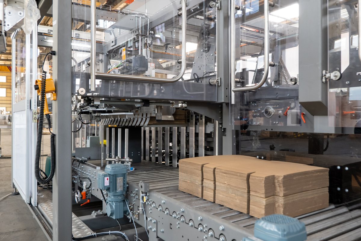 Packaging machine detail